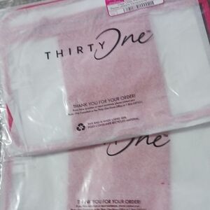 Thirty-One Clear Utility Pocket Insert X 2